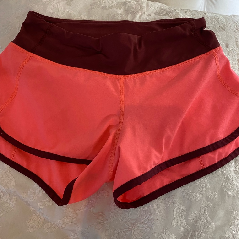 Speed Up Low-Rise Lined Short in Pink